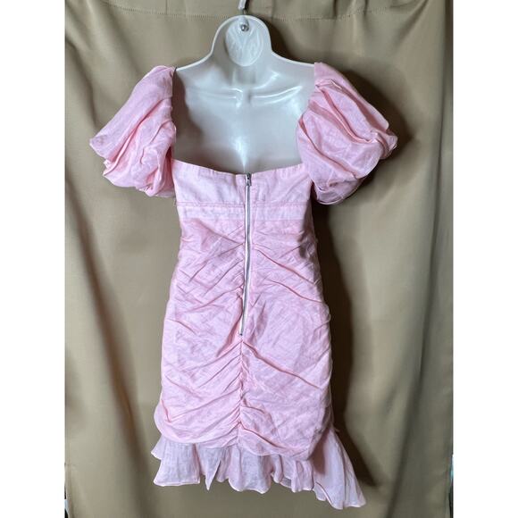 Bardot Cameo Pink Chiara Mini Bustier Dress M - Picture 9 of 11